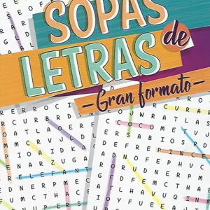Sopas de letras. Gran formato
