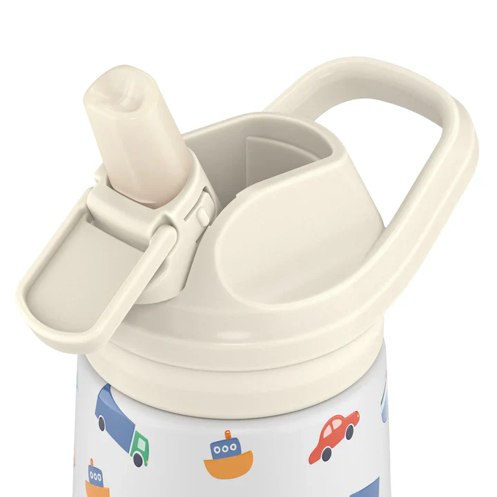 Botella Kiddie: Little Wheels 350ml - Cool Bottles - Imagen 4