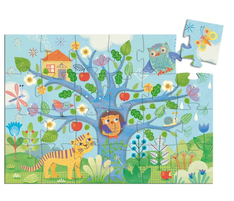 Puzzle Silueta - Búho - 24 pzs. - Imagen 2
