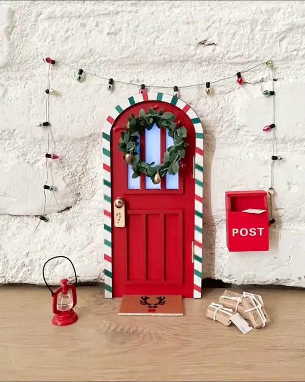 We glow - Puerta mágica de Papá Noel + 3 accesorios